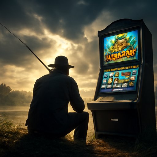 2777be Big Bass Bonanza সন্ধ্যার হ্রদে মাছ ধরার দৃশ্য